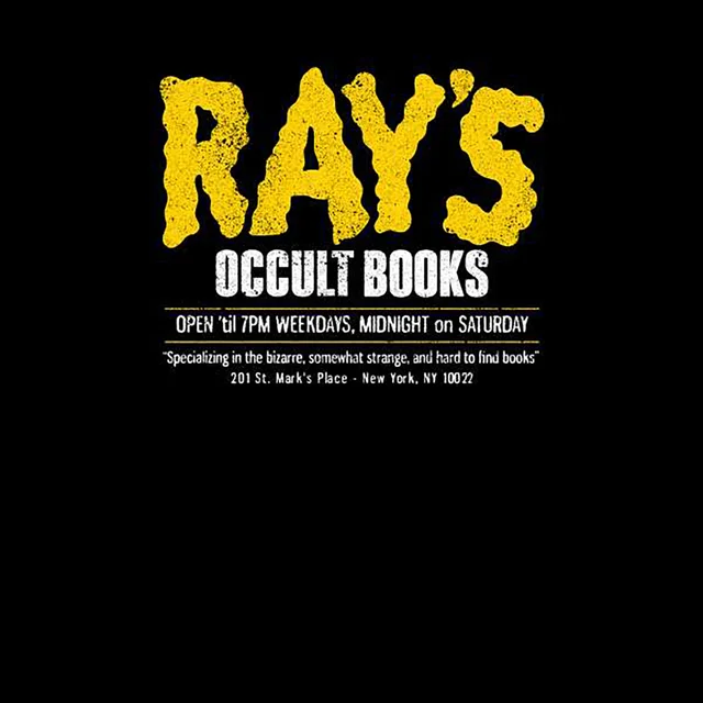 Ghostbusters Ray's Occult Books Sweatshirt - Black