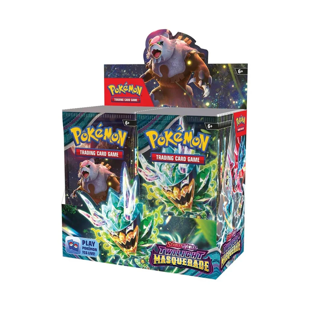 Pokemon TCG: Scarlet and Violet 6 Twilight Masquerade Booster Packs CDU (36 Packs) Image 1