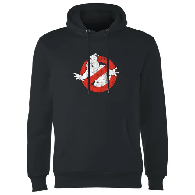 Ghostbusters Vintage Classic Logo Hoodie - Black