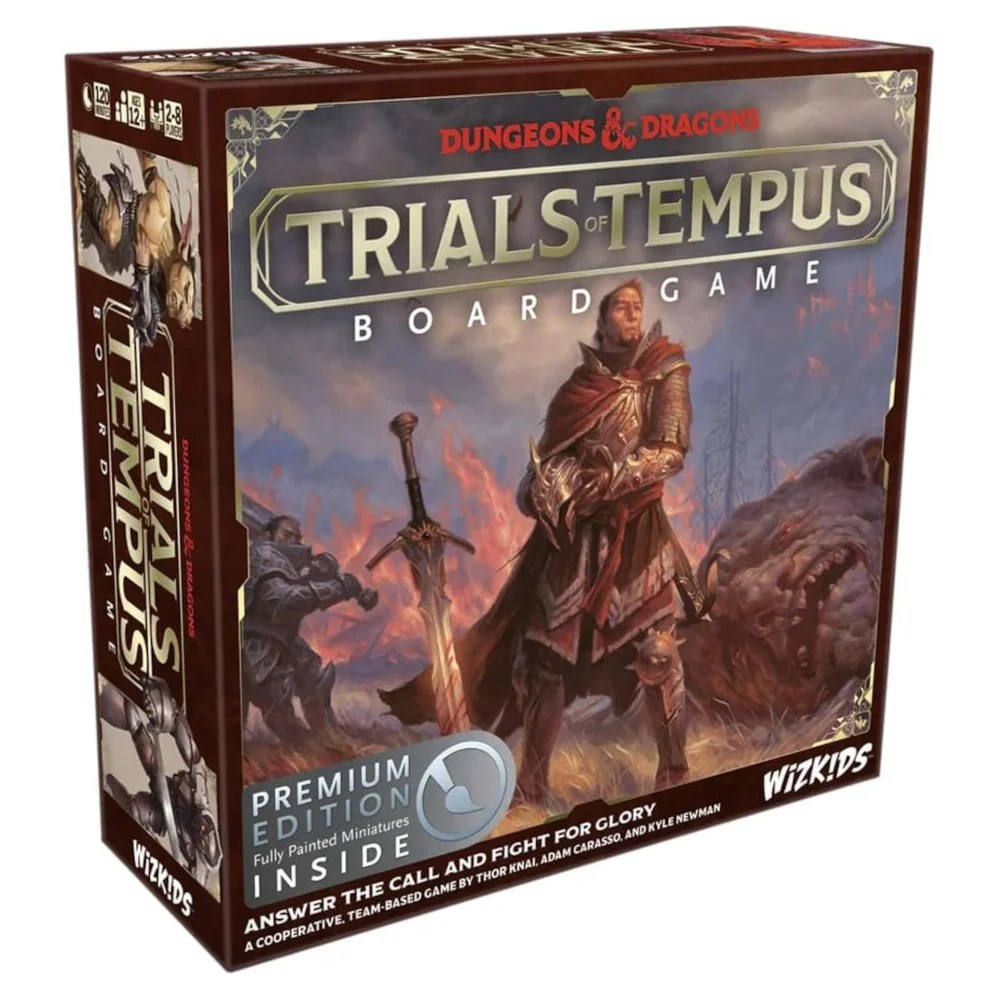 Dungeons & Dragons: Trials of Tempus Board Game - Premium Edition Image 1