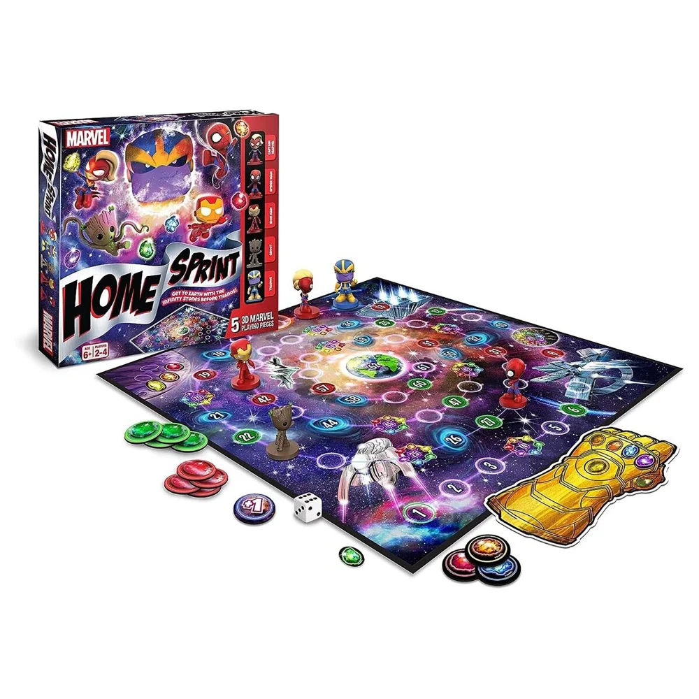 Marvel Home Sprint Board Game Image 1