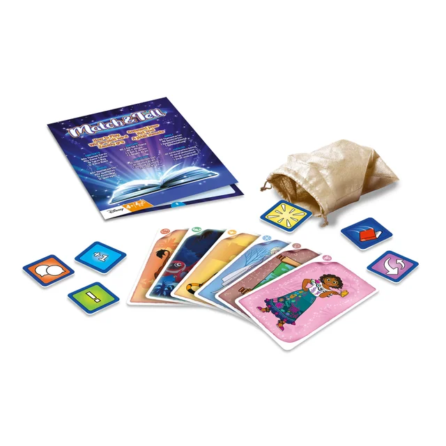 Disney Match & Tell Card Game