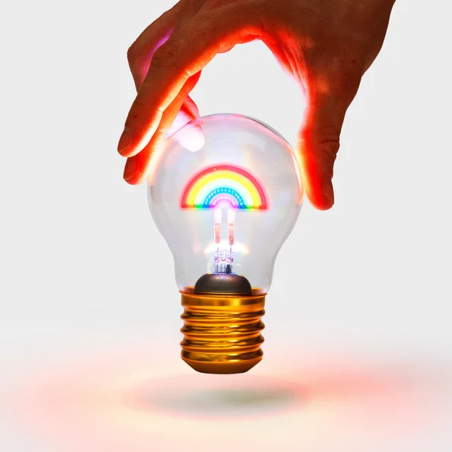 CORDLESS RAINBOW LIGHTBULB