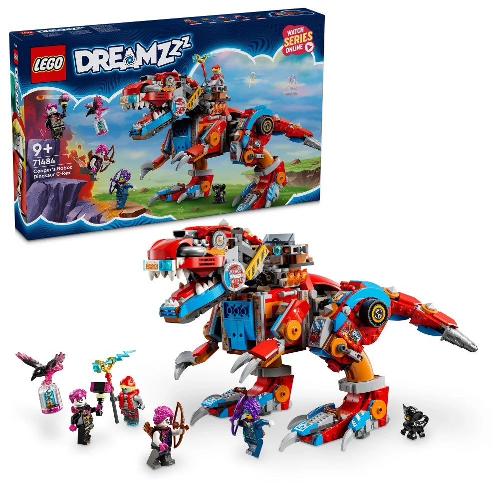 LEGO DREAMZzz Cooper’s Robot Dinosaur C-Rex Toy Set 71484 Image 1