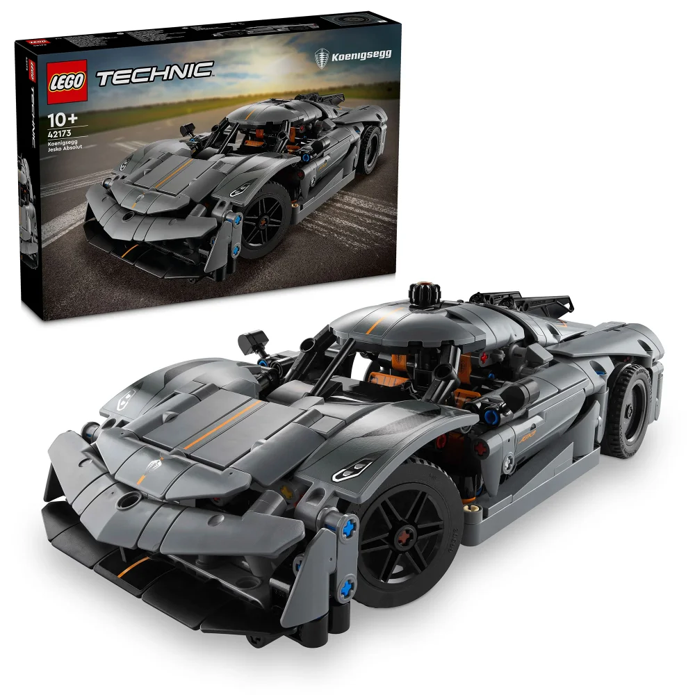 LEGO Technic Koenigsegg Jesko Absolut Grey Hypercar 42173 Image 1