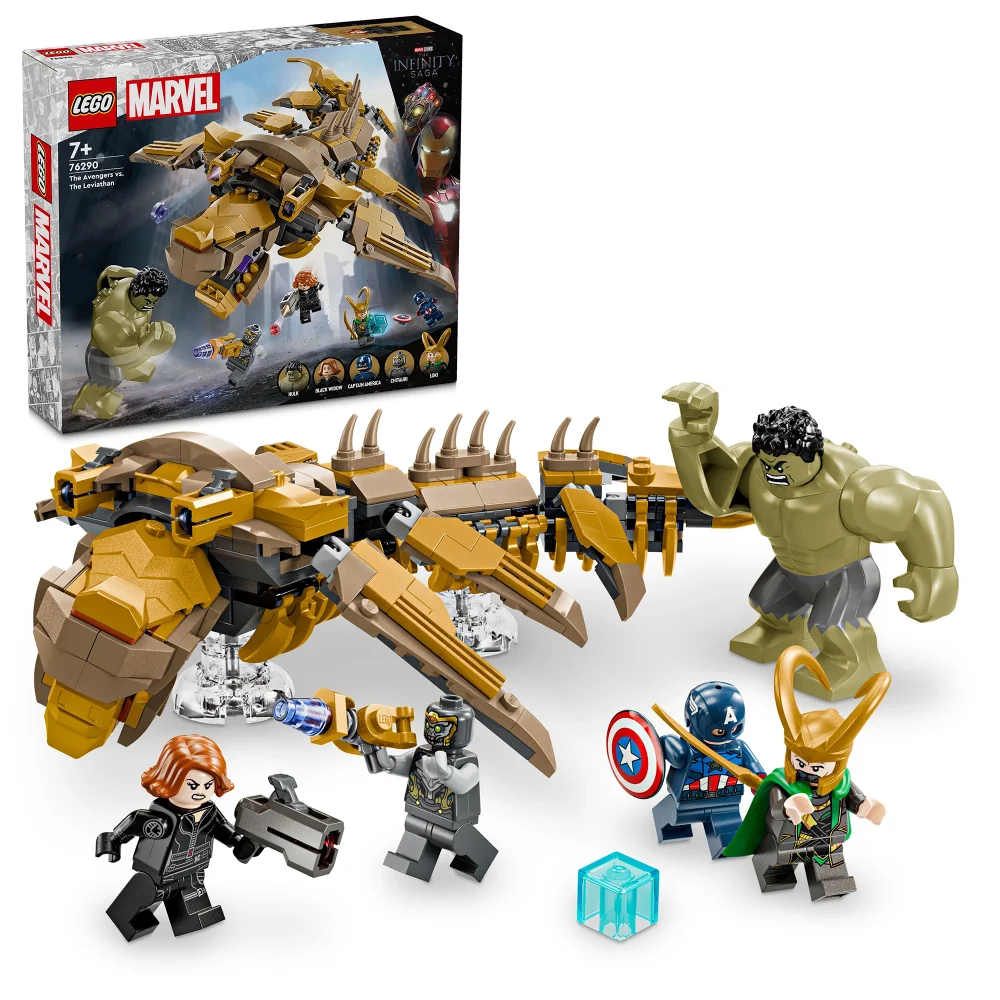 LEGO Marvel The Avengers vs. The Leviathan Toy Playset 76290 Image 1