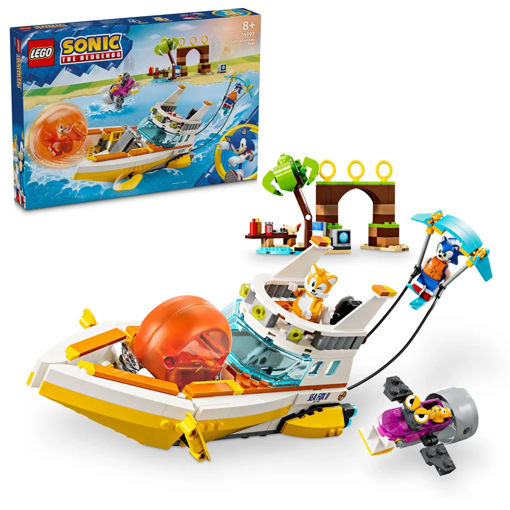 LEGO Sonic the Hedgehog Tails’ Adventure Boat Toy Set 76997 Image 1