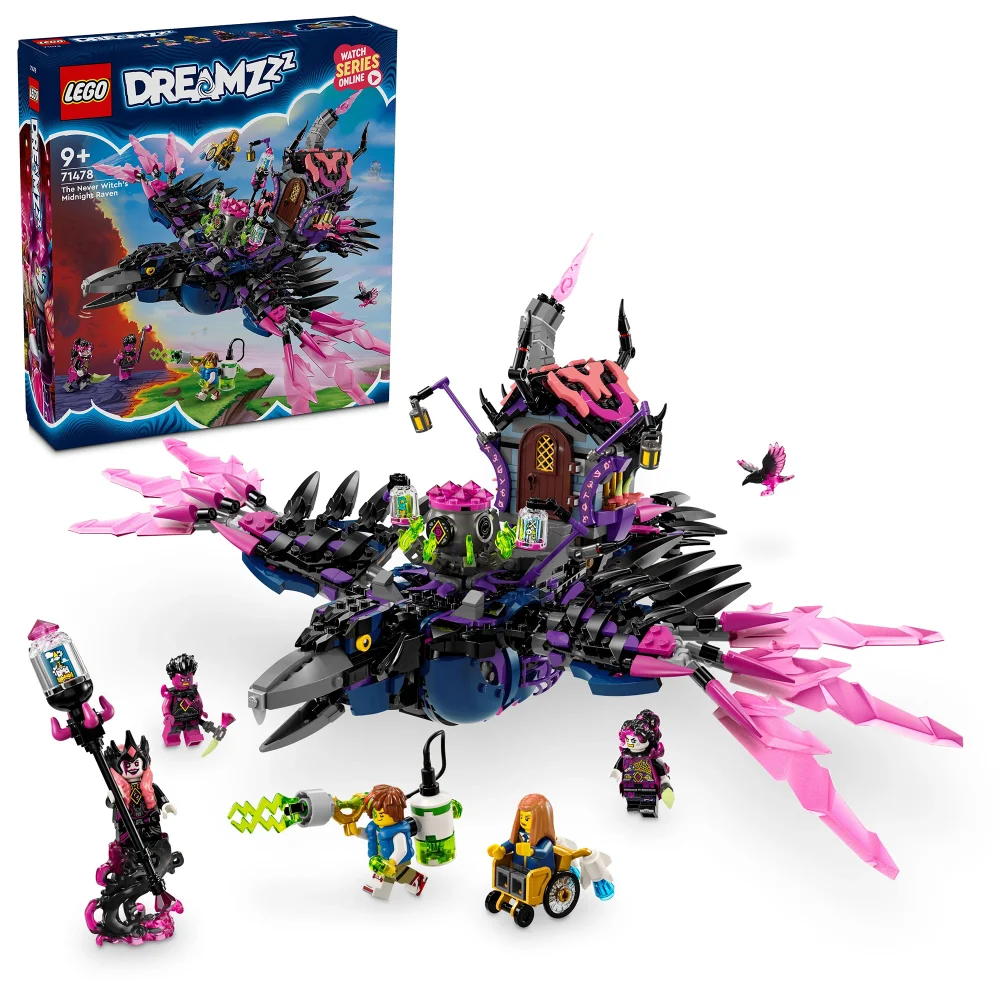 LEGO DREAMZzz The Never Witch’s Midnight Raven Toy Set 71478 Image 1