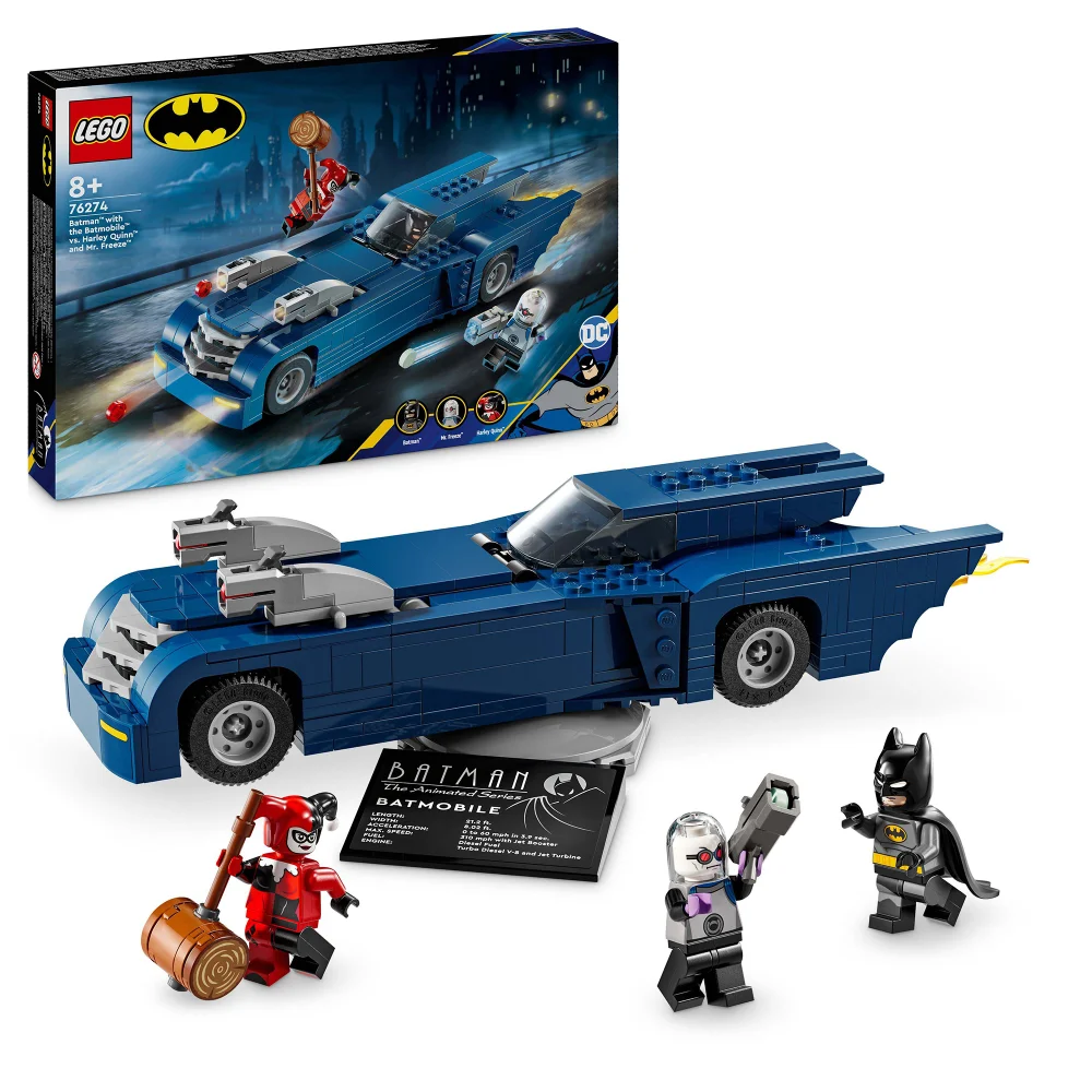 LEGO DC Batman with the Batmobile vs. Harley Quinn & Mr. Freeze 76274 Image 1