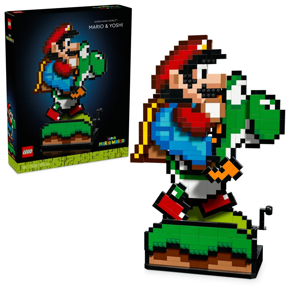 LEGO Super Mario World: Mario & Yoshi Set for Adults 71438 Image 1