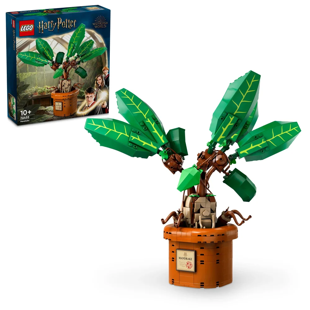 LEGO Harry Potter Mandrake Magical Plant Toy Figure 76433 Image 1