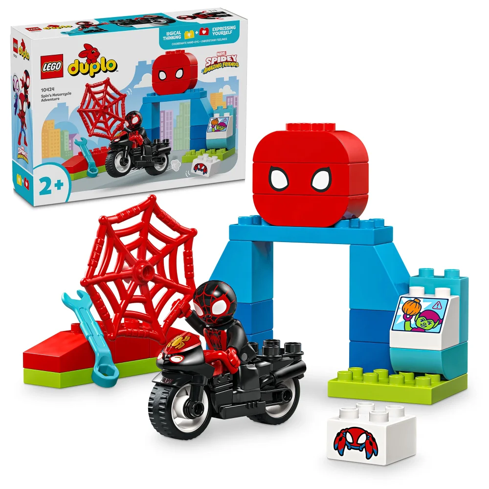 LEGO DUPLO Marvel Spin’s Motorcycle Adventure Set 10424 Image 1