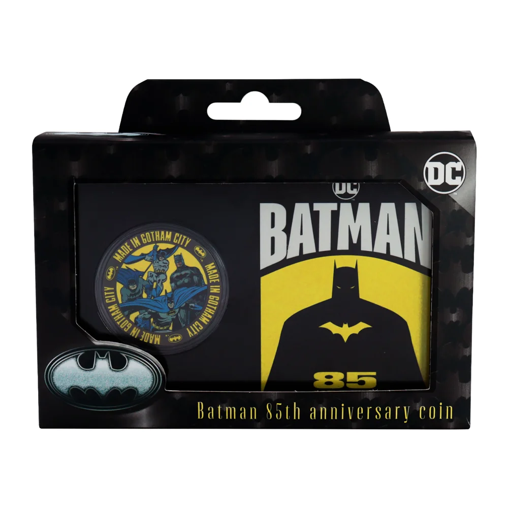 Batman Limited Edition 85th Anniversary Collectible Coin Image 1