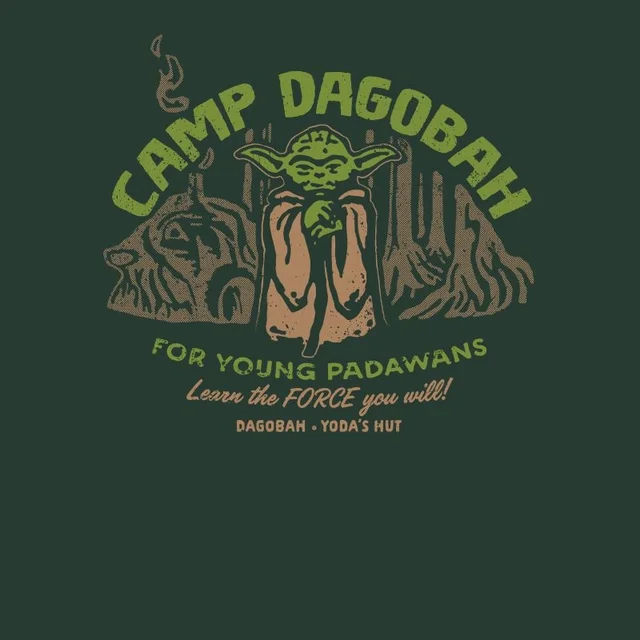 Star Wars Camp Dagobah Unisex T-Shirt - Green