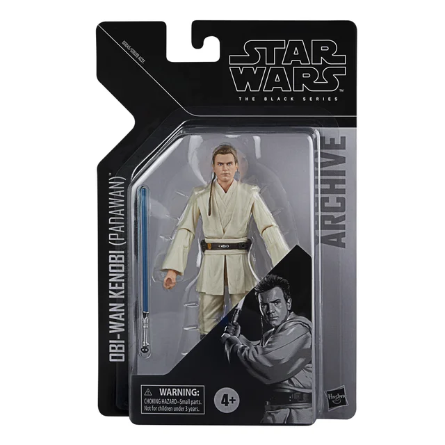 Star Wars The Black Series Archive Collection Obi-Wan Kenobi (Padawan), Star Wars Collectible 6 Inch Action Figure