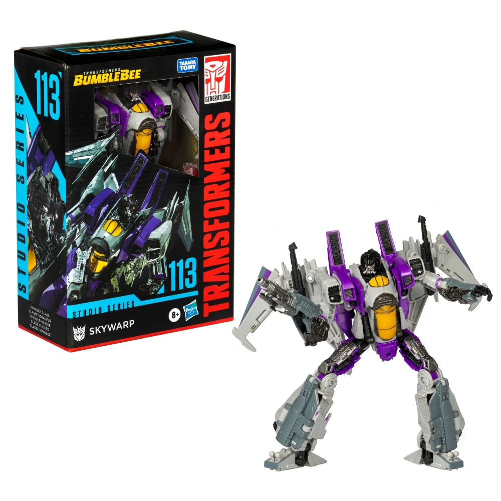 Transformers Studio Series Voyager Transformers: Bumblebee 113 Skywarp Action Figure Image 1