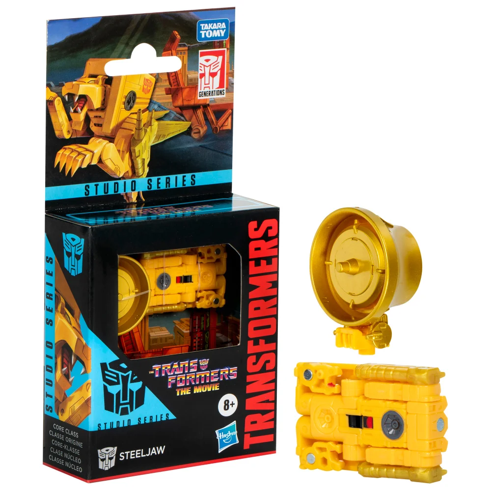 Transformers Studio Series Core The Transformers: The Movie Steeljaw Action Figure Image 1