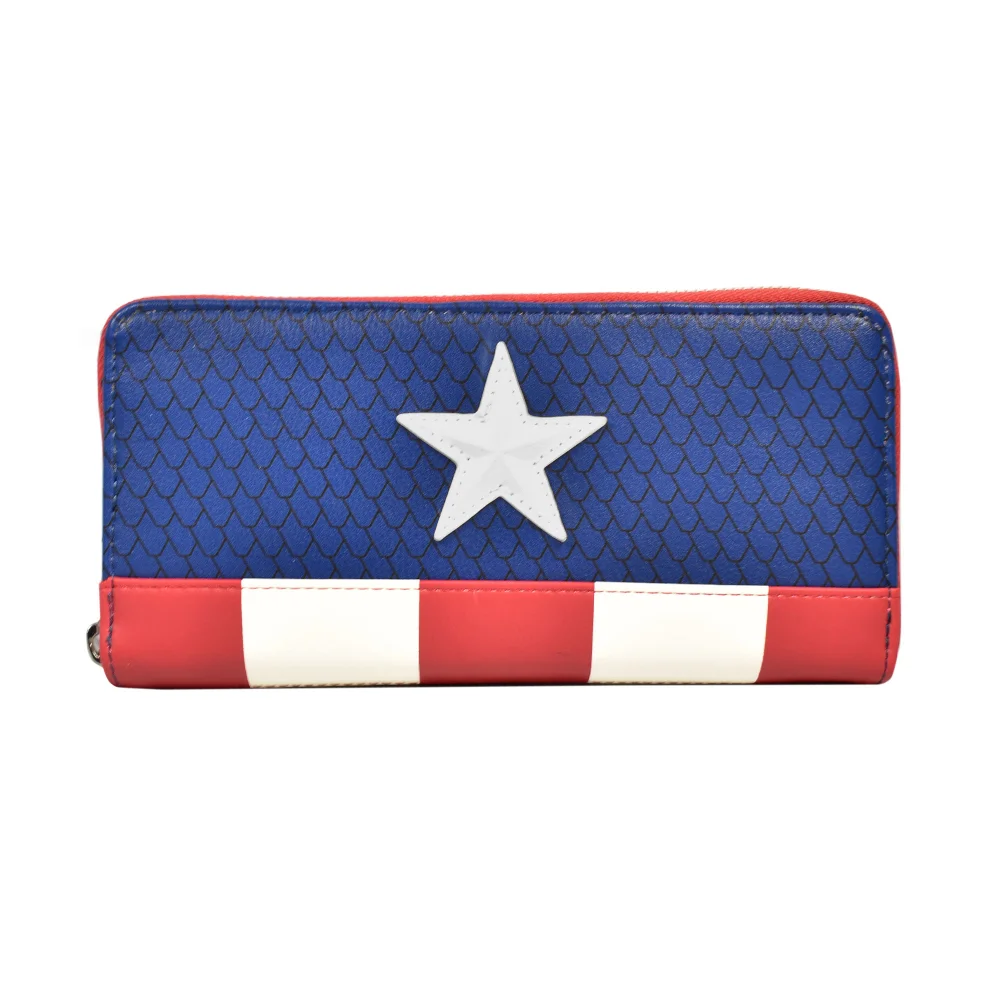 Funko Loungefly Marvel The Infinity Saga Wallet Captain America Image 1