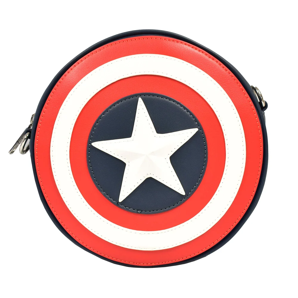 Funko Loungefly Marvel The Infinity Saga Crossbody Bag Capt America & W.Soldier Image 1