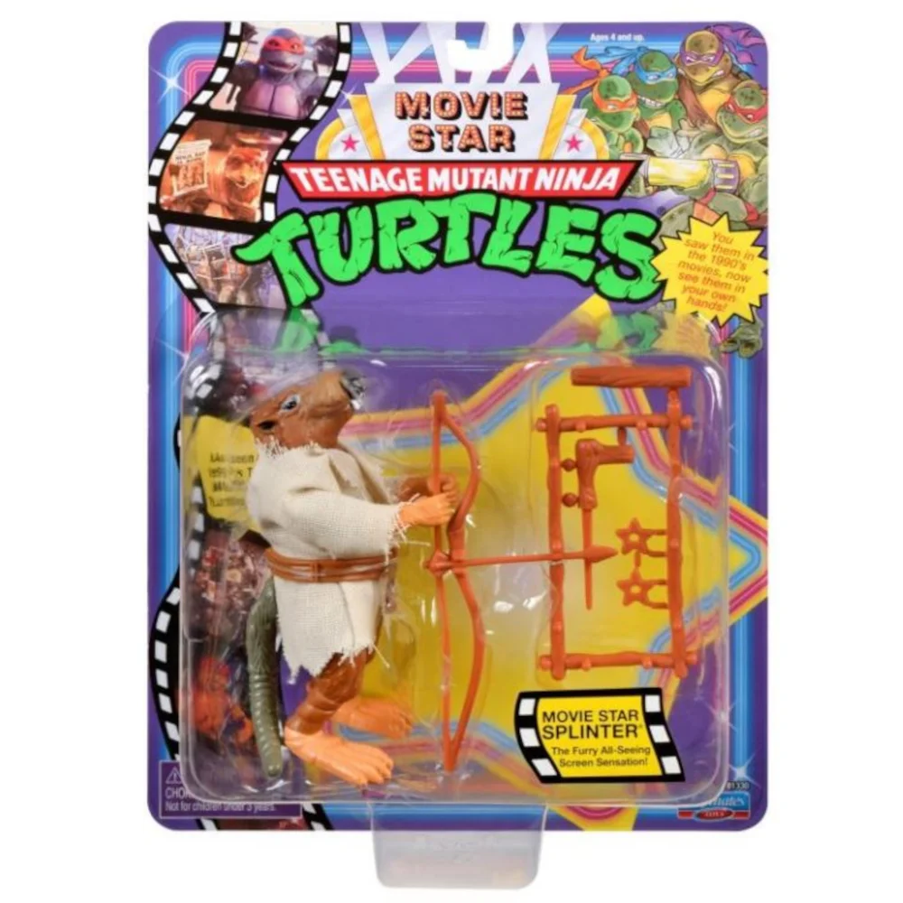 Teenage Mutant Ninja Turtles TMNT: 1991 Movie Star Action Figure: Splinter Image 1