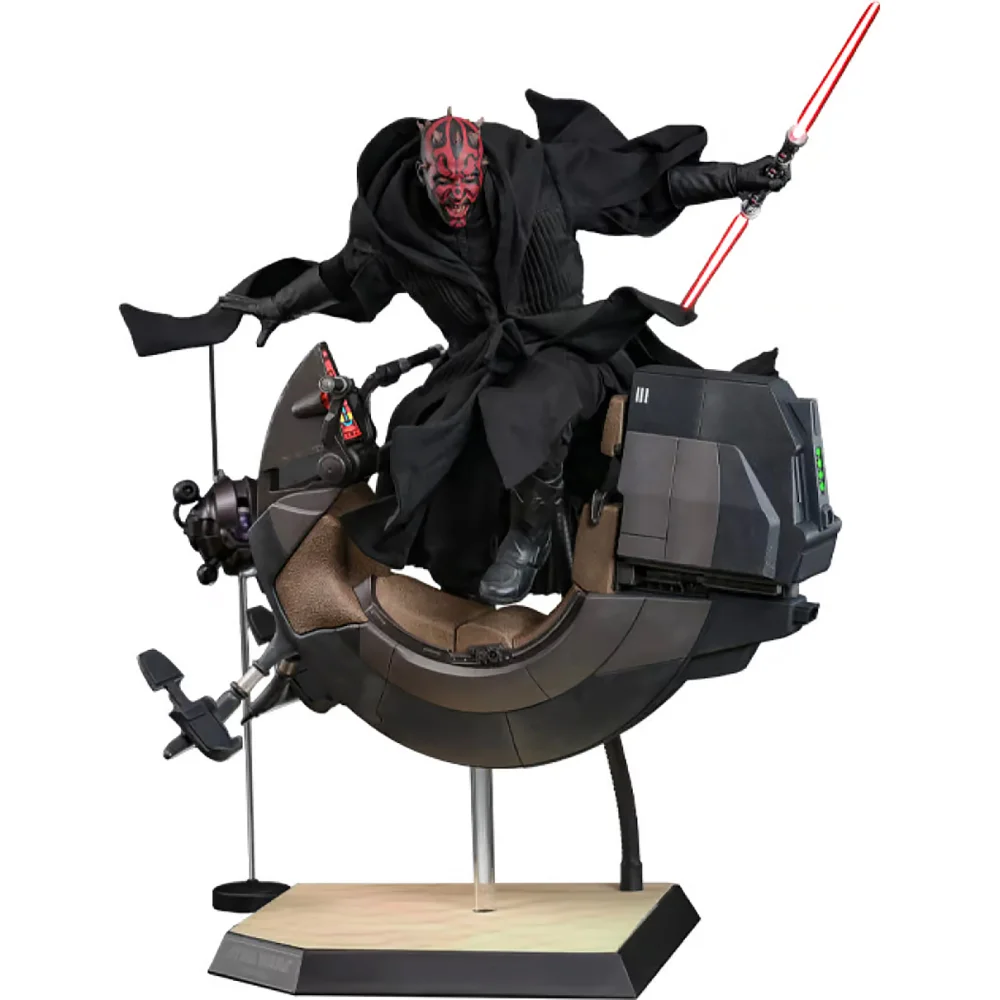 Hot Toys Star Wars Episode I 1:6 Scale Darth Maul with Sith Speeder Statue Image 1