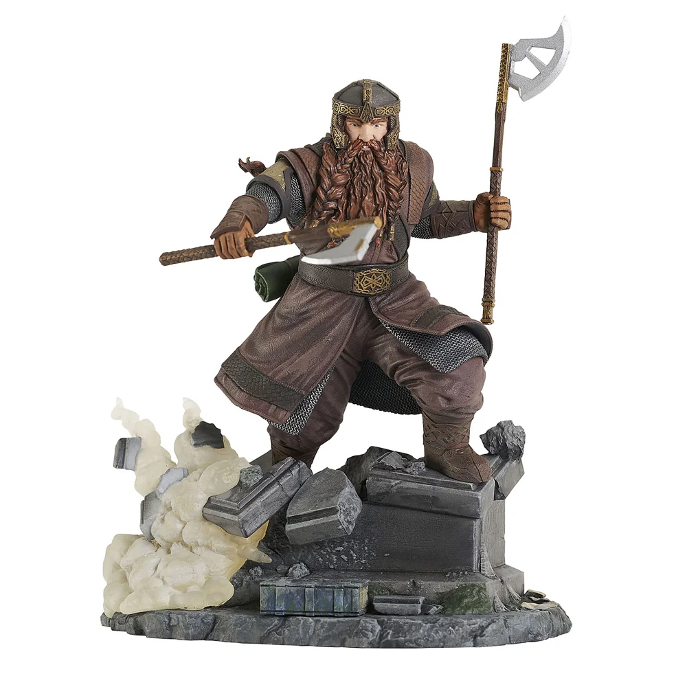 Diamond Select Lord of the Rings Gallery Gimli PVC Statue - 8" Image 1