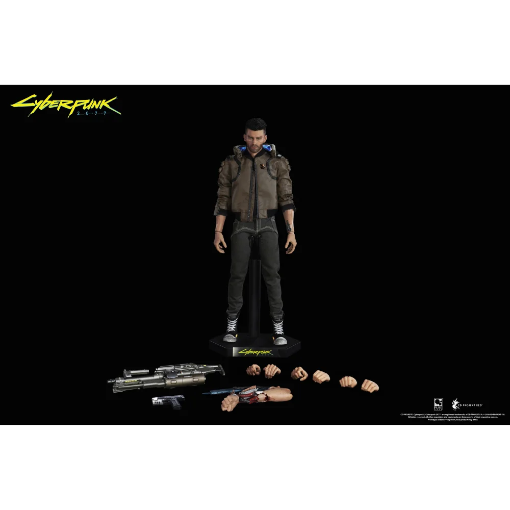 PureArts Cyberpunk 2077 V-Male 1/6 Scale Articulated Figure Image 1