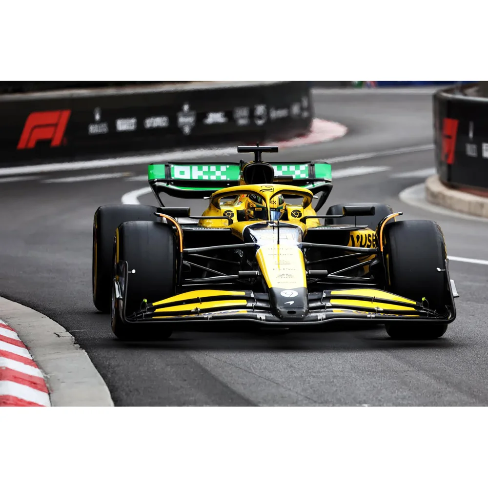 Minichamps 1:43 McLaren MCL38 - Oscar Piastri - 2nd Monaco 2024 Image 1