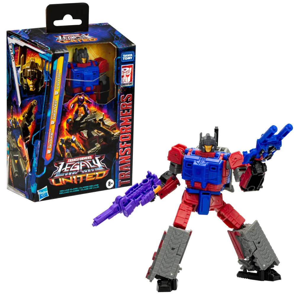Transformers Legacy United Deluxe Class G1 Universe Quake Action Figure Image 1