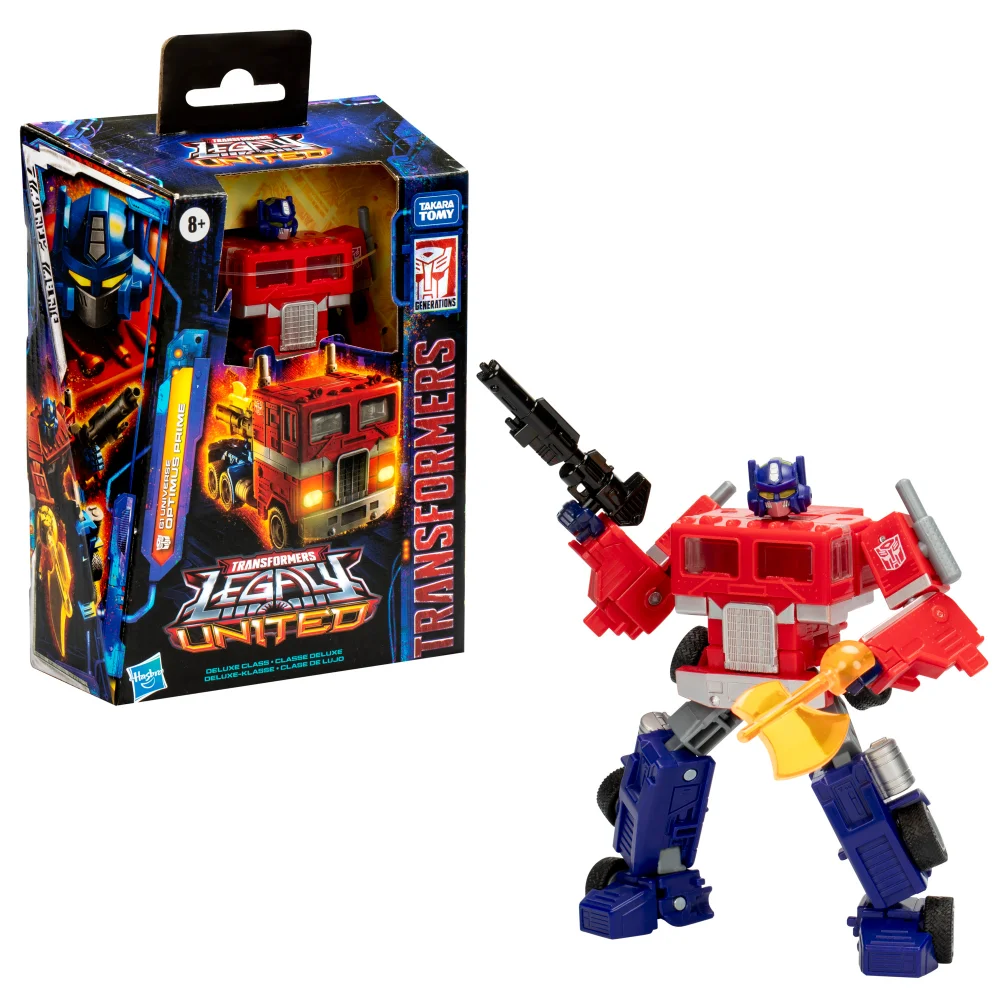 Transformers Legacy United Deluxe Class G1 Universe Optimus Prime Action Figure Image 1