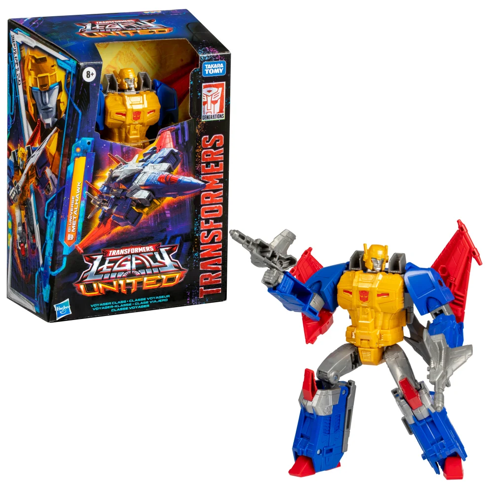 Transformers Legacy United Voyager Class Super-God Masterforce Metalhawk Action Figure Image 1