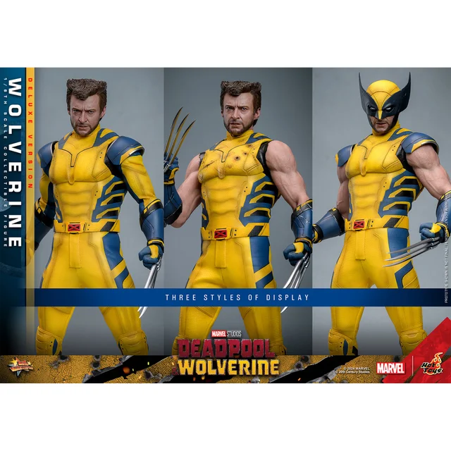 Hot Toys Marvel Deadpool & Wolverine - Deluxe Wolverine 1:6 Scale Action Figure