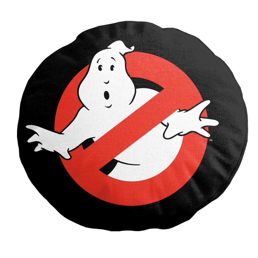 Ghostbusters Logo Round Cushion Image 1