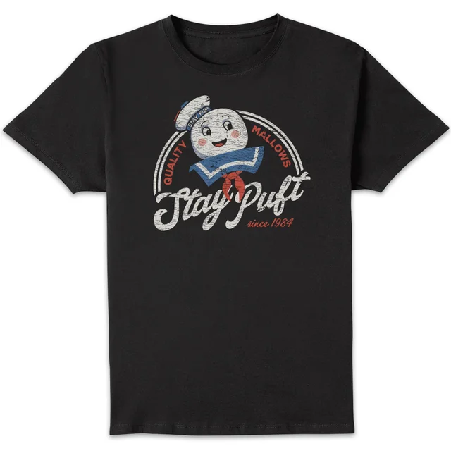 Ghostbusters Stay Puft Unisex T-Shirt - Black