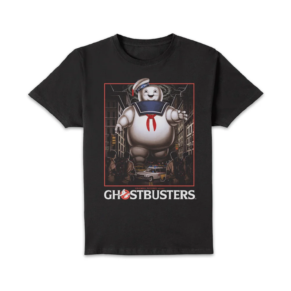 Ghostbusters Marshmallow Man Unisex T-Shirt - Black - XXL Image 1