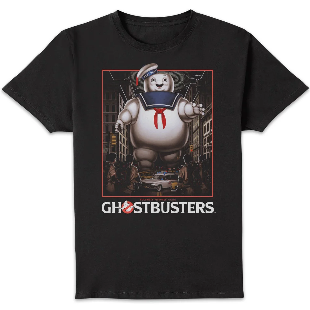 Ghostbusters Marshmallow Man Unisex T-Shirt - Black - XXL Image 1