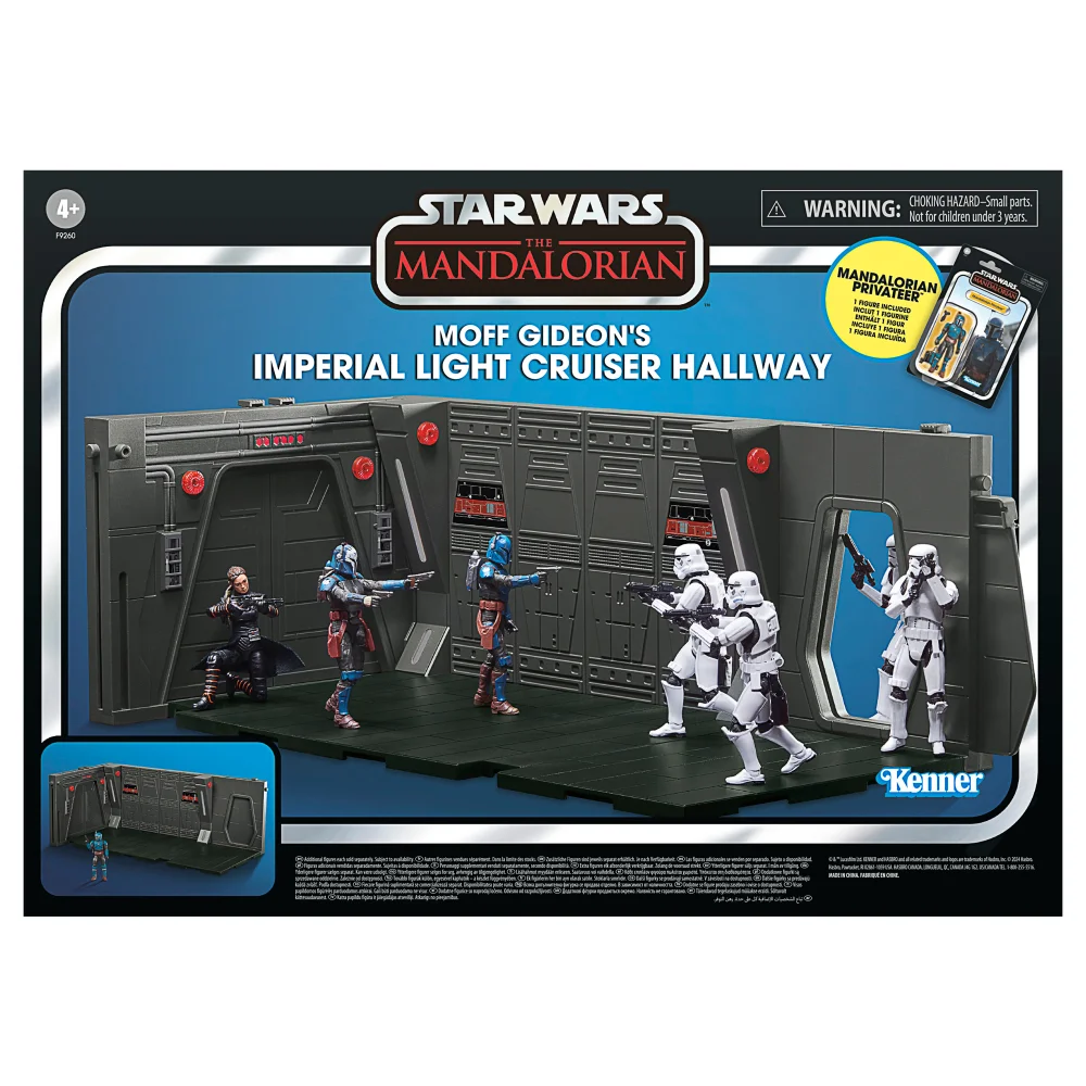 Star Wars The Vintage Collection Moff Gideon Imperial Light Cruiser Hallway (3.75”) Image 1
