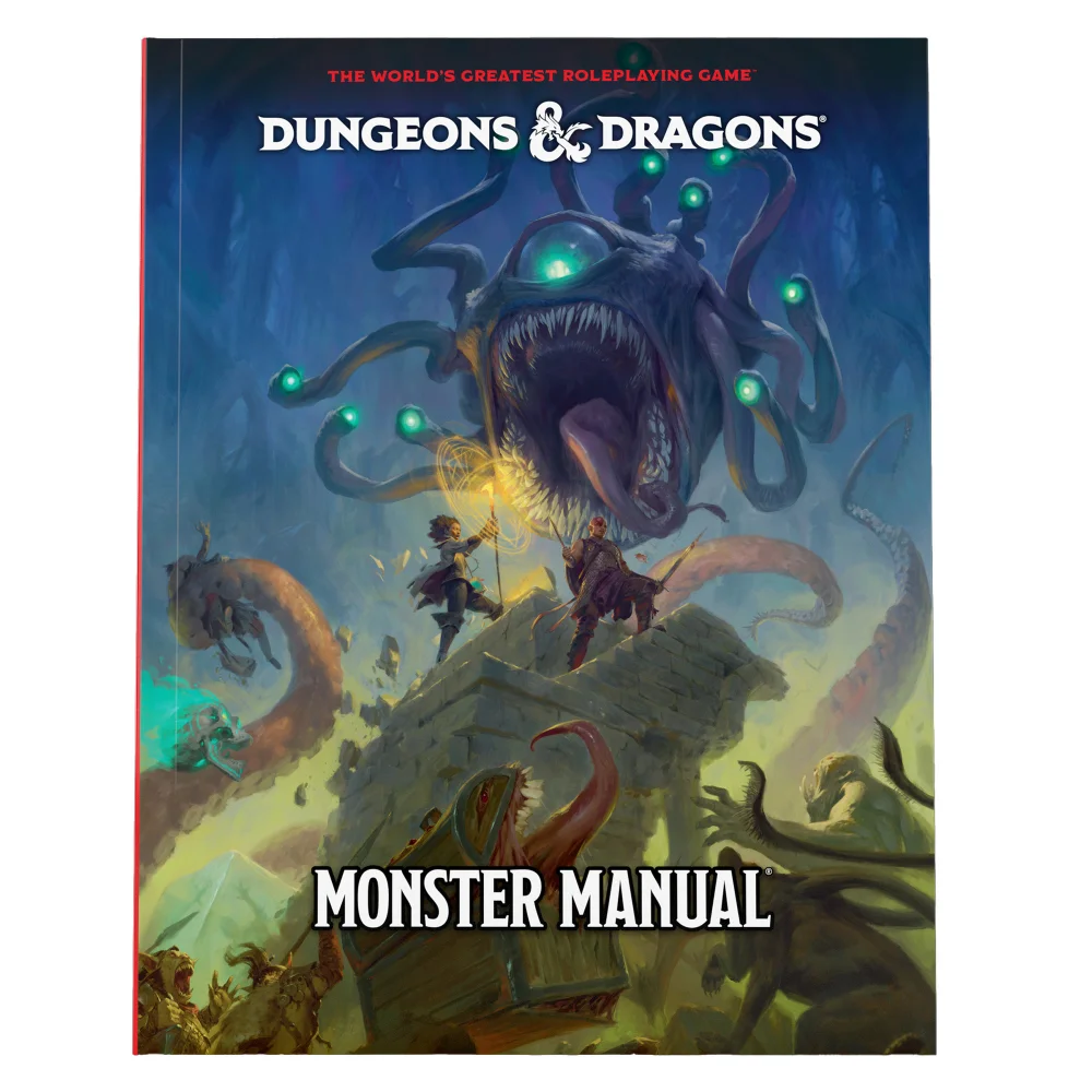 Dungeons & Dragons 2024 Monster Manual Core Rulebook Hard Cover Image 1