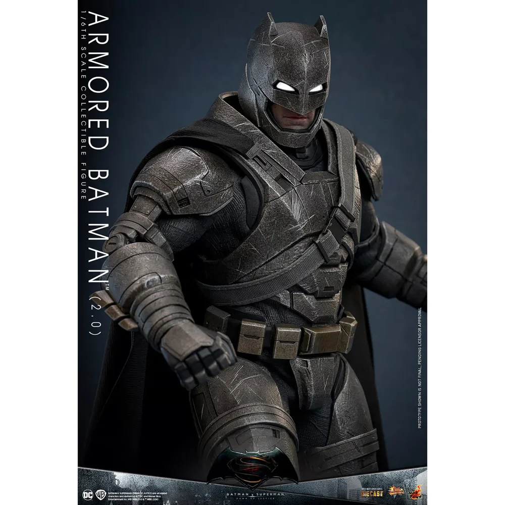 Hot Toys 1:6 Scale DC Comics Batman v Superman Armored Batman (2.0) Statue Image 1