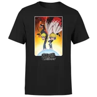 Naruto Fight Unisex T-Shirt - Black