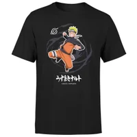 Naruto Jump Unisex T-Shirt - Black - undefined undefined