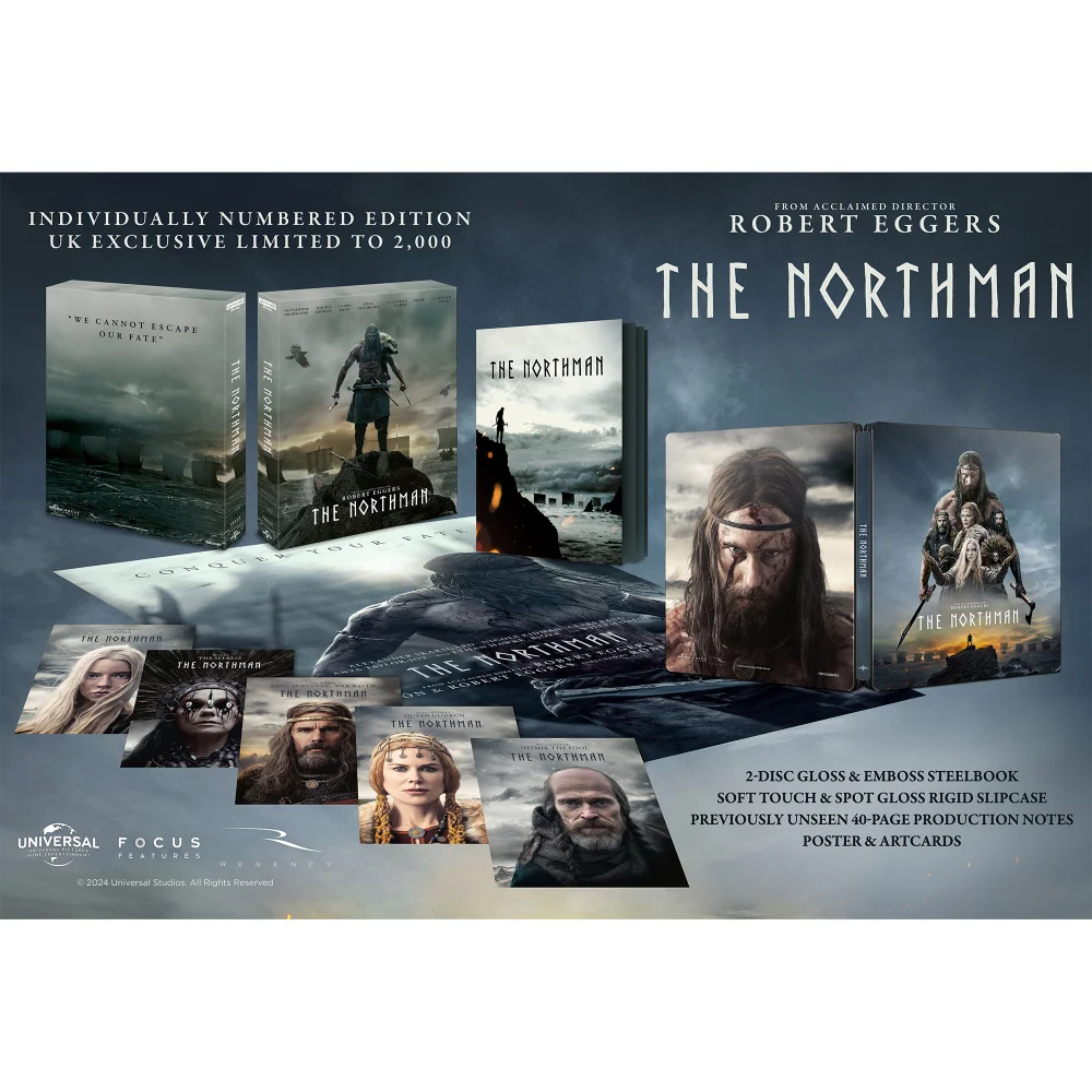 The Northman Collector's Edition 4K Ultra HD & Blu-ray Steelbook Image 1