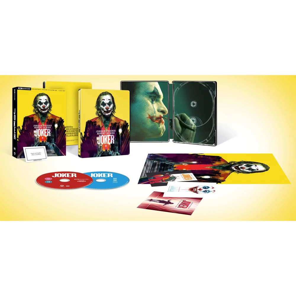 Joker Collector's Edition 4K Ultra HD Zavvi Exclusive Steelbook Image 1