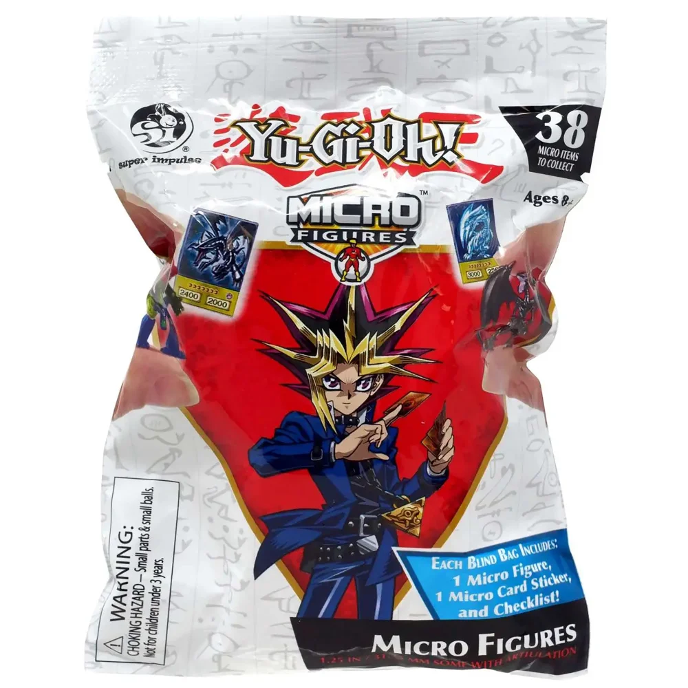 Yu-Gi-Oh! Micro Figure Blind Bag Toy with Card Sticker (Mystery Figure) Image 1