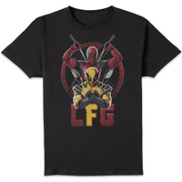 Deadpool & Wolverine LFG Unisex T-Shirt - Black - undefined undefined