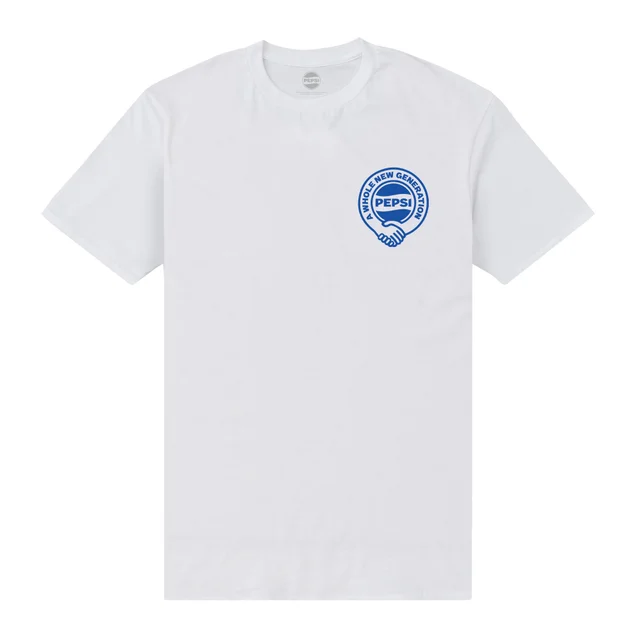 Pepsi Co. A Whole New Generation Men's T-Shirt - White