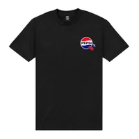 Pepsi Co. Logo Men's T-Shirt - Black - undefined undefined