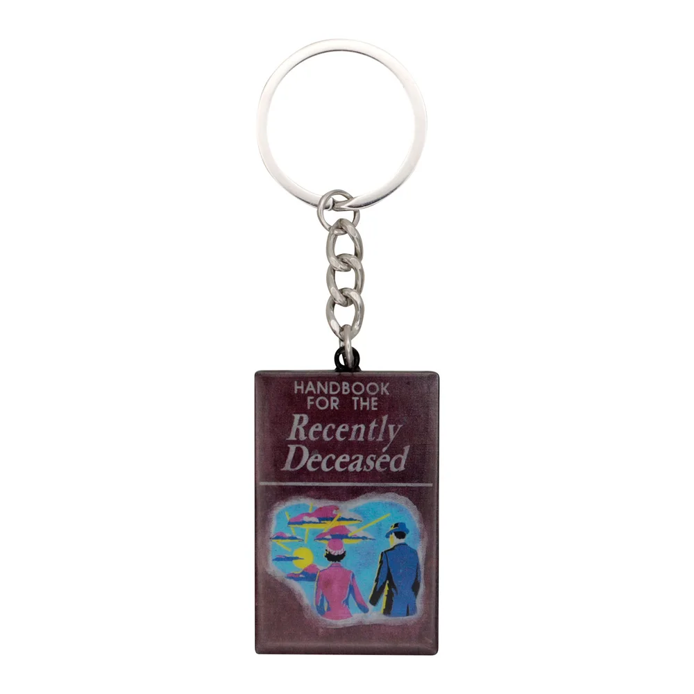 Beetlejuice Handbook of the Recently Deceased Keyring Image 1