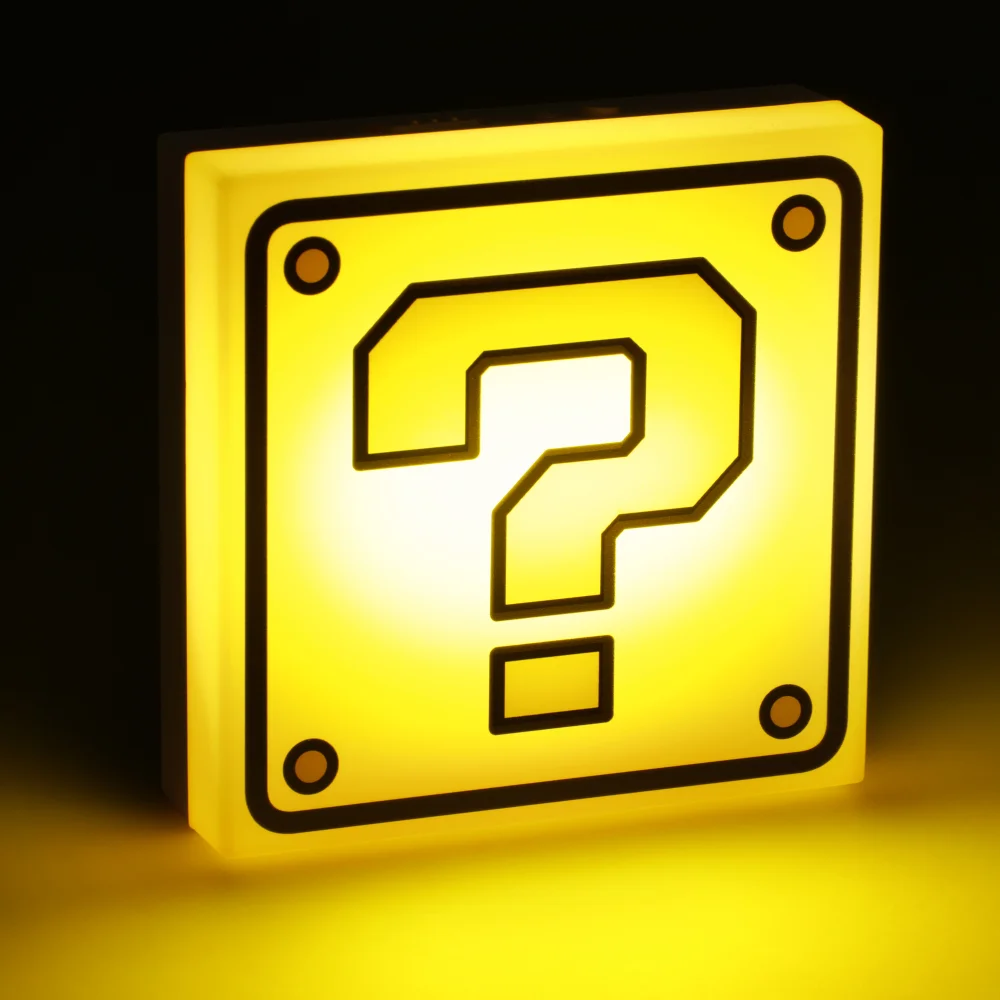 Super Mario Nintendo Question Block Night Light Image 1