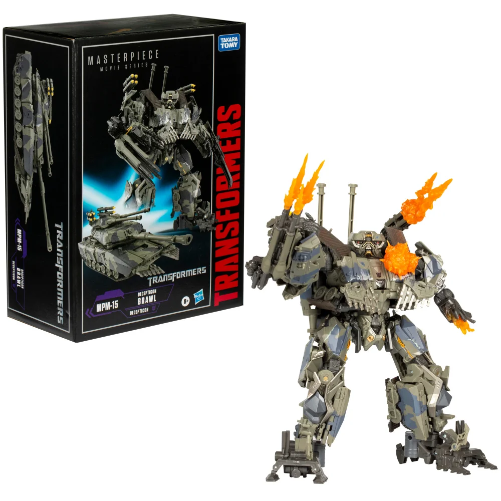 Hasbro Transformers Movie Masterpiece Transformers Movie 1 MPM-15 Decepticon Brawl (10.5-inch) Image 1